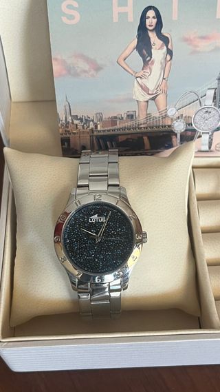 Reloj Lotus Shine Mujer - Azul Plata