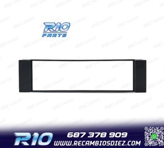 MARCO NEGRO RADIO 1-DIN PARA AUDI A3 8L A6 4B SEAT LEON TOLE