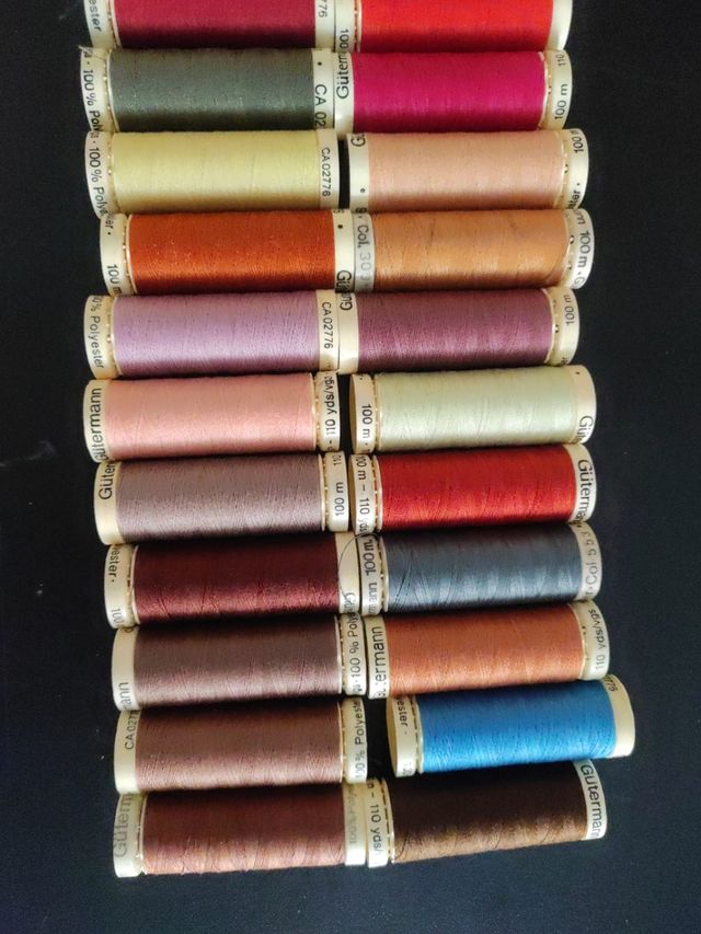 30 Carretes Hilo Gütermann