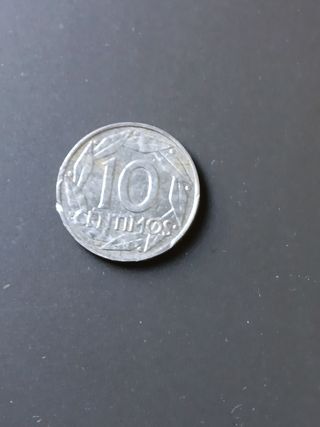 Moneda 10 Céntimos española 