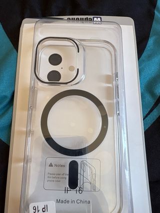 Funda iPhone 16 Wephone - Transparente
