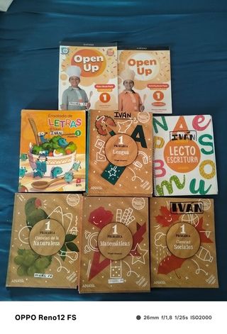 Libros de texto 1 primaria