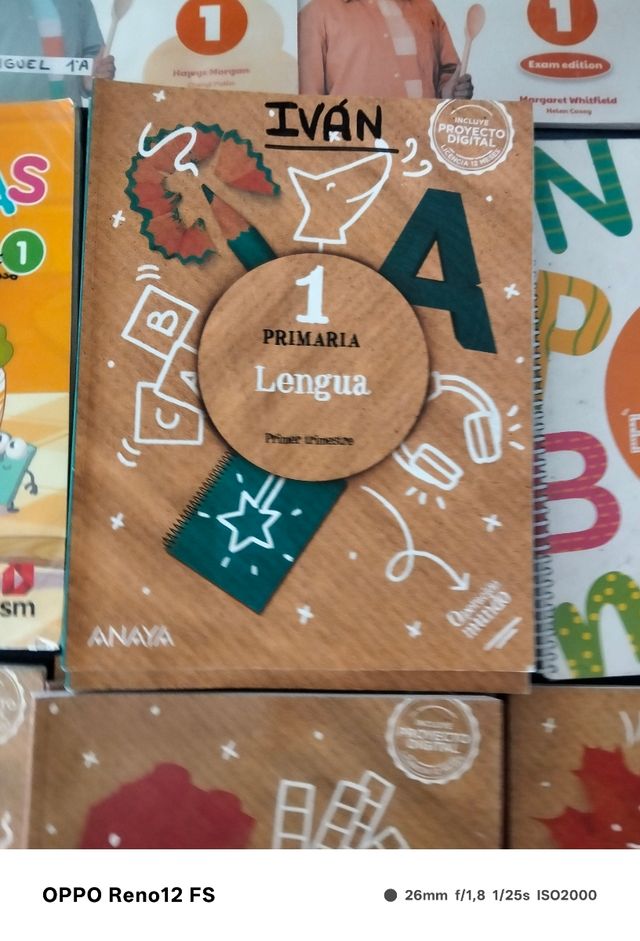 Libros de texto 1 primaria