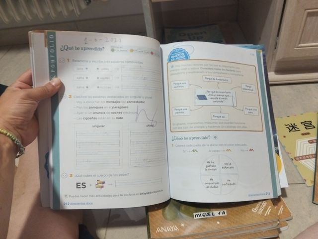 Libros de texto 1 primaria