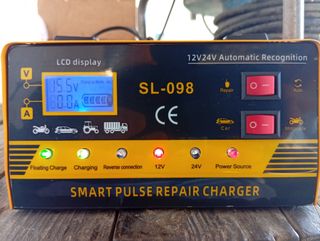 Cargador baterías SL-098 12V/24V