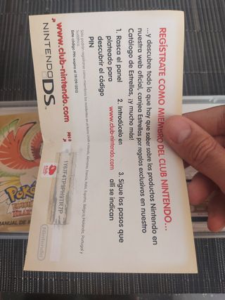 Pokémon Oro HeartGold Nintendo DS