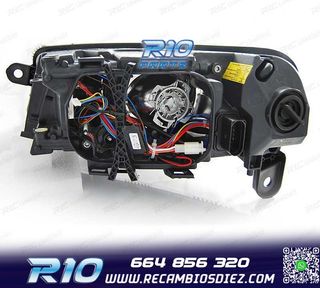 FAROS AUDI A6 C6 04-08 XENON LUZ DIURNA LED DRL CROMADOS