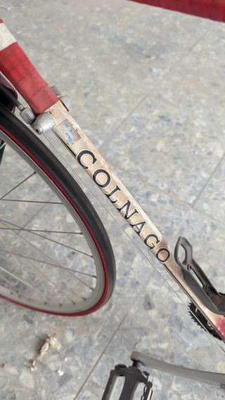 Bicicleta Colnago carretera vintage