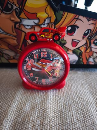 Relógio Despertador Carros Disney Pixar