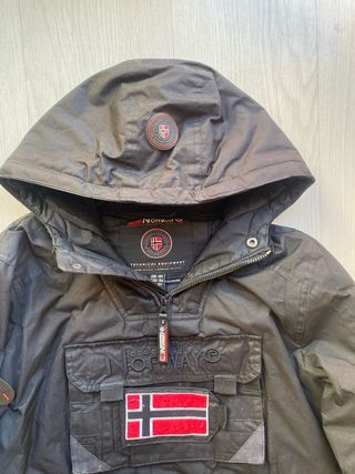Geographical Norway Chaquetón Negro