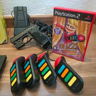 PS2 (PlayStation 2) + 8 juegos