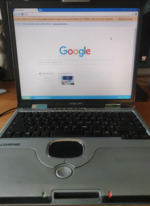 Compaq Presario 2800 - Notebook