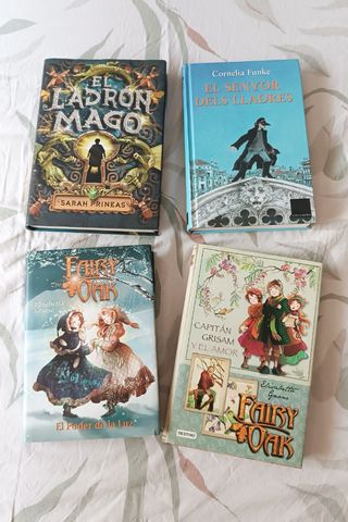 Pack 4 libros juveniles