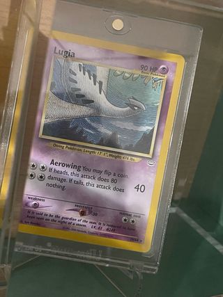 4 cartas Lugia Pokemon