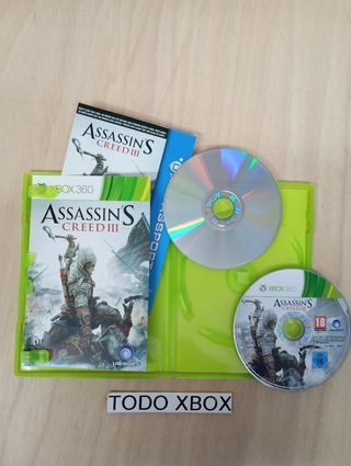 Assassins Creed III Xbox 360
