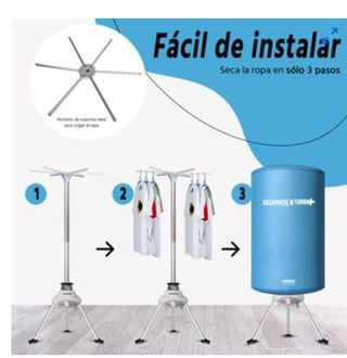 Secadora Práctico Secado - Portátil
