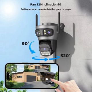 Cámara Seguridad WiFi 10MP