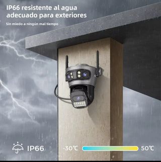 Cámara Seguridad WiFi 10MP