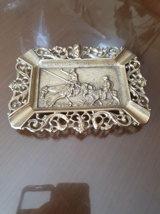 Cenicero bronce Quijote