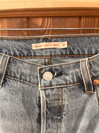 Levi’s ribecage straight ankle 