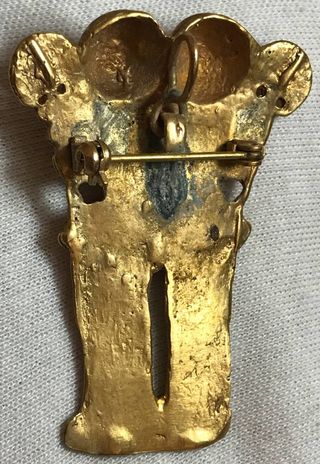 Figura Dios Tayron Oro Tumbaga Precolombino