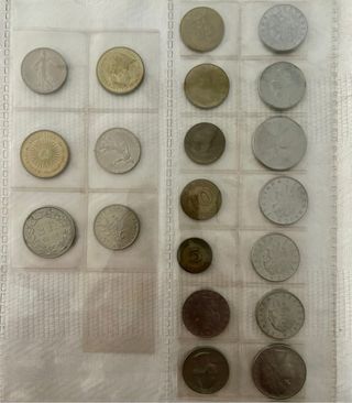 Lote de monedas de colección (1/3)