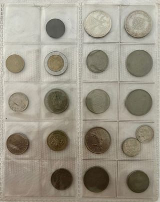 Lote de monedas de colección (1/3)
