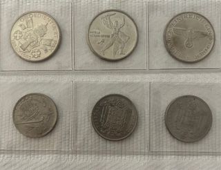 Lote de monedas de colección (1/3)
