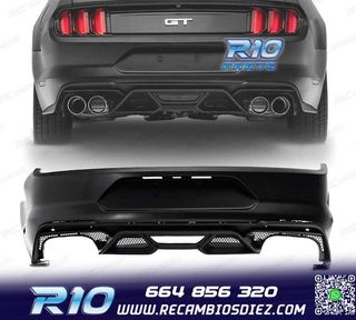 PARAGOLPES TRASERO FORD MUSTANG 15-17 LOOK GT500