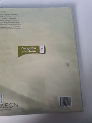 Geografía e Historia 3.º ESO LOMLOE