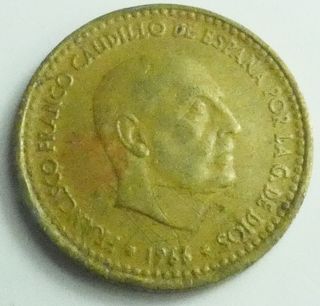 Peseta Franco 1966 España