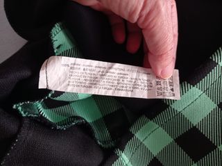 Minifalda cuadros vichy T36