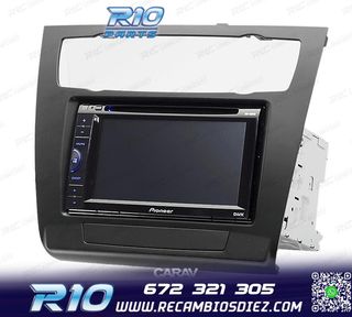 MARCO NEGRO RADIO 2-DIN PARA BMW SERIE 1 E81 E82 E87 E88