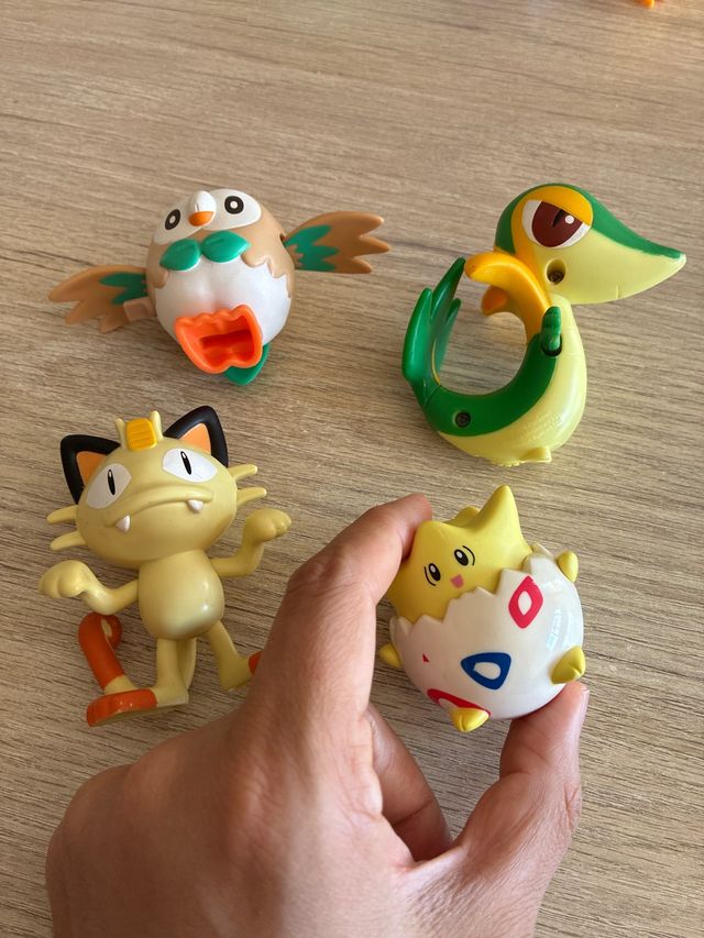 4 personaggi Pokémon McDonalds