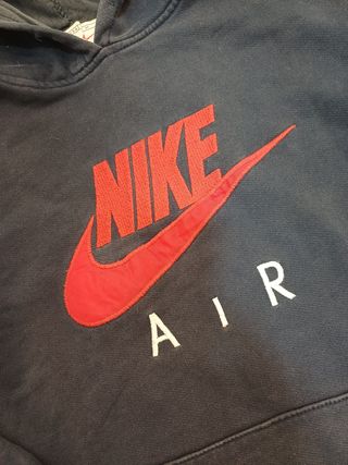 vintage 80s black and red Nike sweatshirt 
