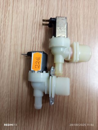 2 Electroválvulas Lavavajillas/Lavadora