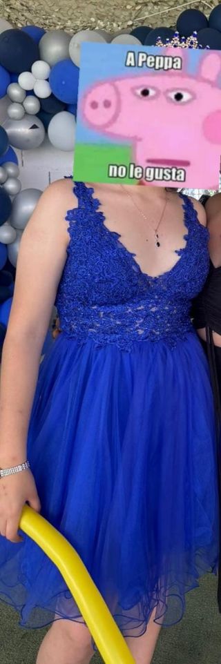 Vestido Quinceañera Azul