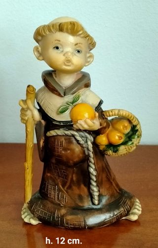 Statuetta vintage Fraticello - 12cm