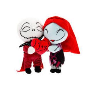 Nuevo Peluche Jack y Sally Disney París