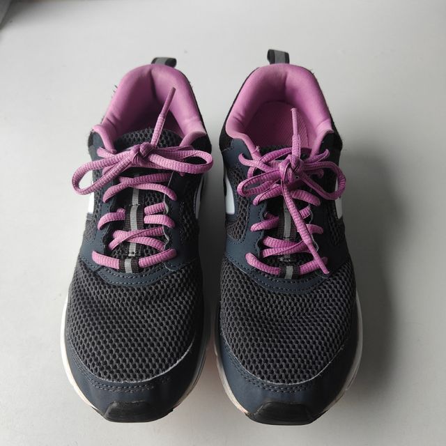 Zapatillas Kalenji running - grises y moradas