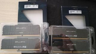 (2x16GB) DDR4 Crucial Ballistix 3600MHz 32GB 