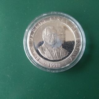 Moneda 2000 pesetas Barcelona 92 plata