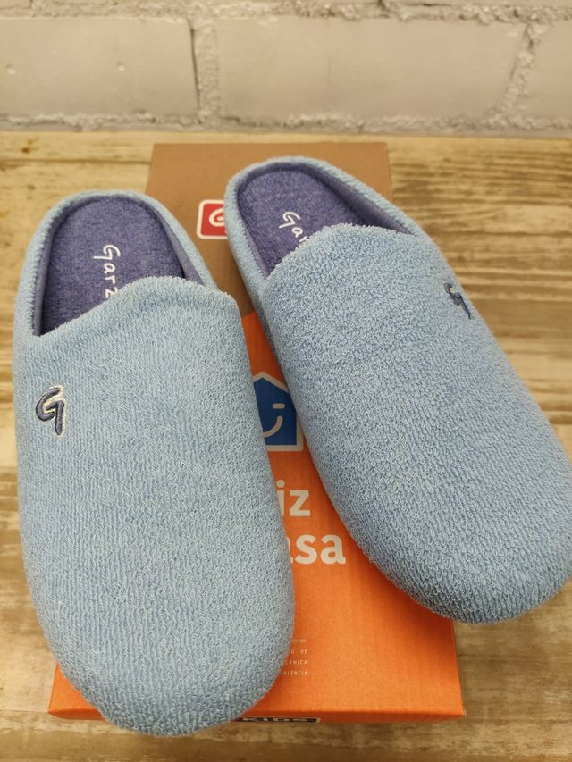 Zapatillas Garzón - Pantuflas azules