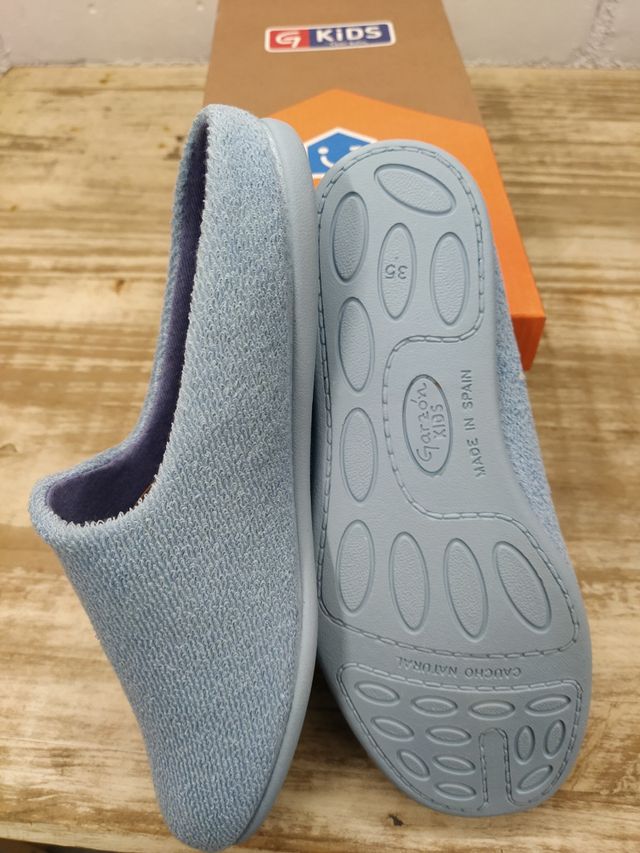 Zapatillas Garzón - Pantuflas azules