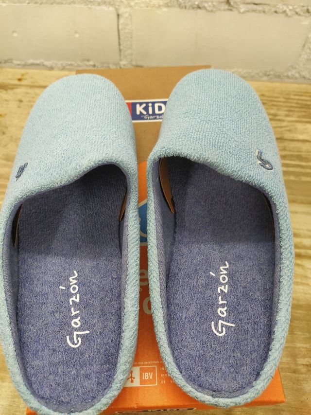 Zapatillas Garzón - Pantuflas azules