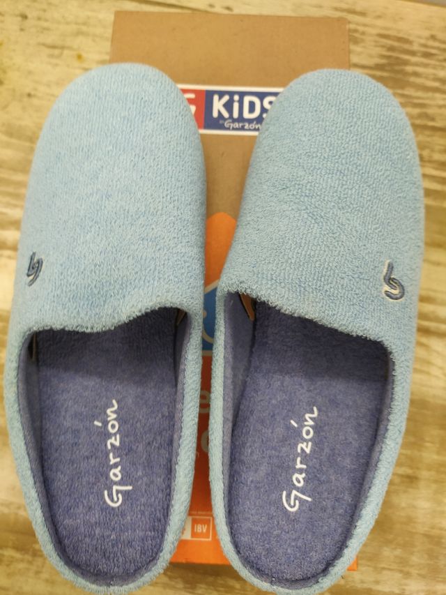 Zapatillas Garzón - Pantuflas azules