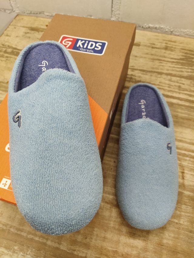 Zapatillas Garzón - Pantuflas azules