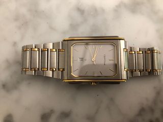 Certina - Reloj de lujo dorado y plateado