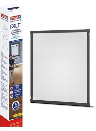 Telaio in alluminio Tesa con zanzariera 80 cm x 80c