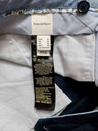 Traje caballero azul marino 
